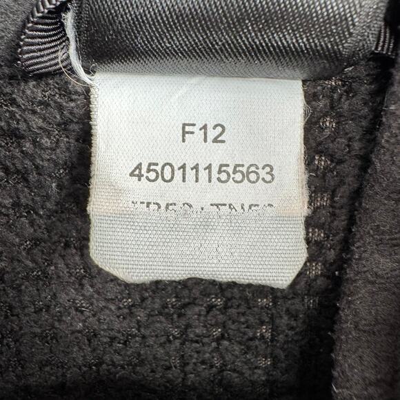 The North Face Full Zip Fleece Jacket Mens Large Black Stretch 3 Pocket - Picture 9 of 11